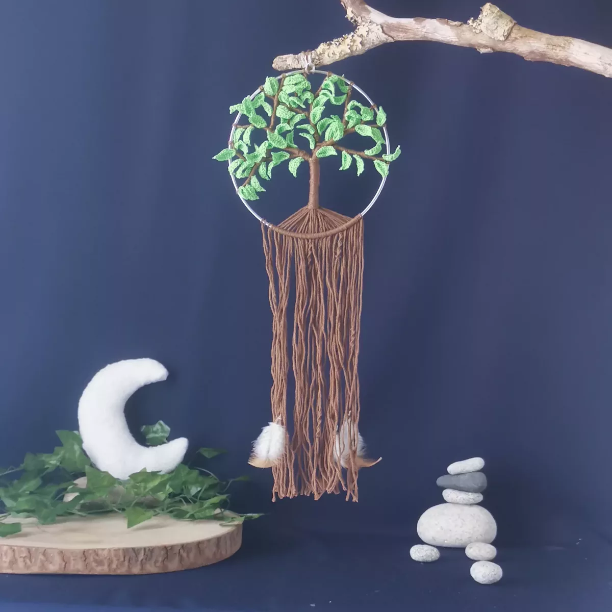 Attrape-rêve arbre de vie 15 cm